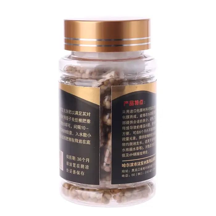 60 pièces Aquarium d'eau douce engrais pour plantes aquatiques 60 Capsules mixte nourrissant pour plante