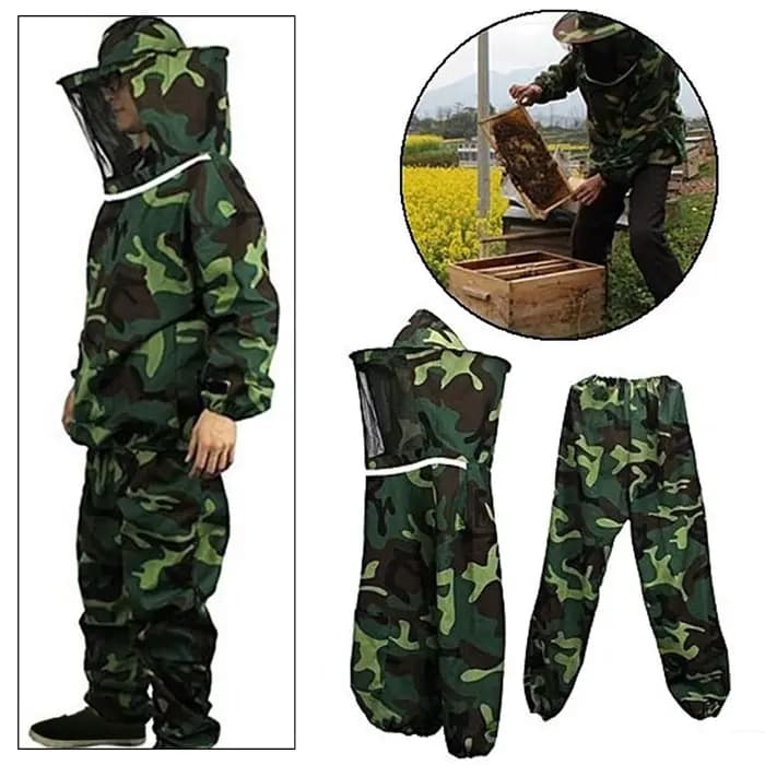 Vêtements de protection unisexe pour l'apiculture, trempés avec un pantalon