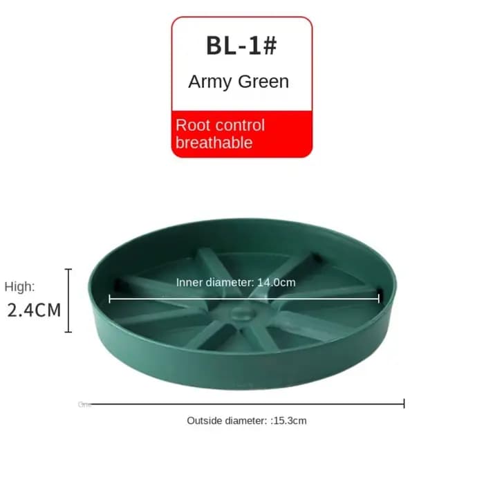 Nouveau plateau de Pot de fleurs Mobile Anti-regard racine support de Pot de fleur en plastique Pati