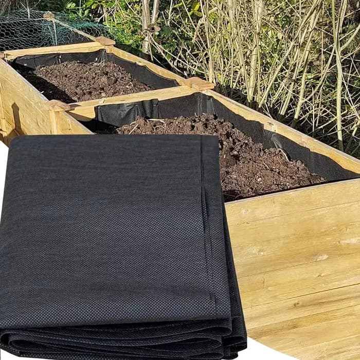Tissu d'aménagement paysager respirant