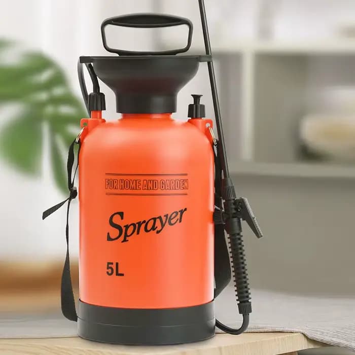 Pulvérisateur à pression de jardin, 5L, d'argile des plantes à fleurs, arrosoir, navigateur de pesti