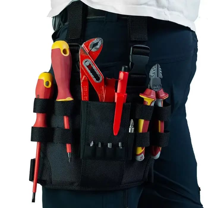 Sac à outils tactique pour ceinture avec étui à clip