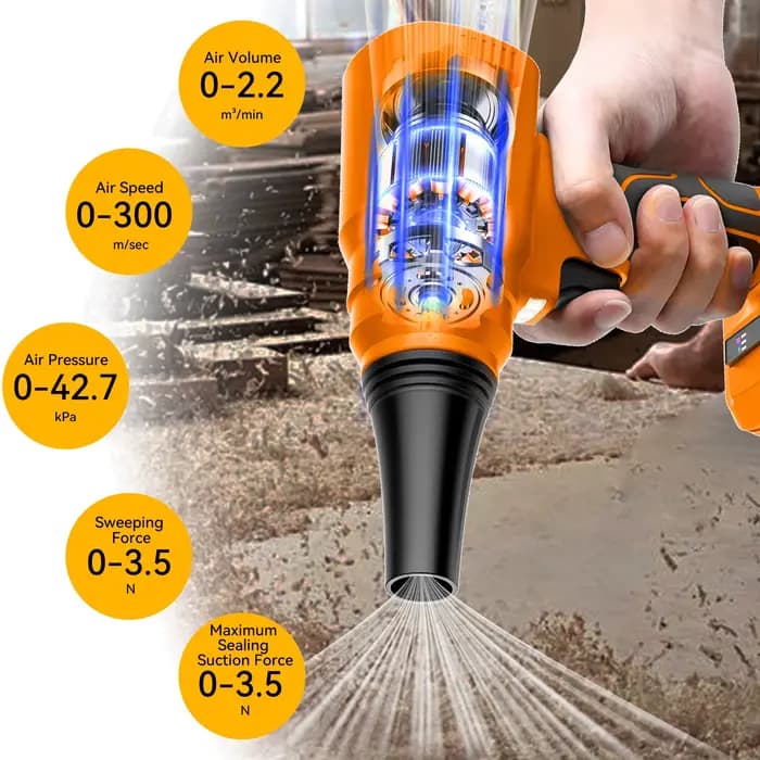 Souffleur d'air électrique sans fil pour aspirateur à main DEWALT