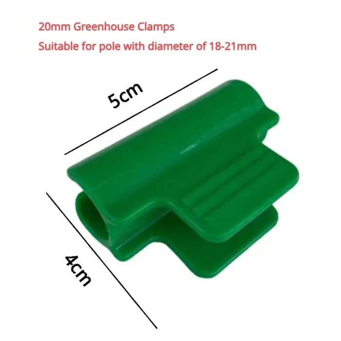 Serre Film Pinces Jardin Tarlii Filet Tunnel Cerceau Tuyau Pince Hangar NucleoCover Ombrage Cadre Support Outils De Plan