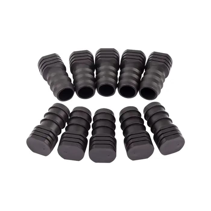 10 pièces tuyau d'arrosage 16mm 20mm 25mm bouchon extrémité tuyau joint d'eau en plastique tuyau fer
