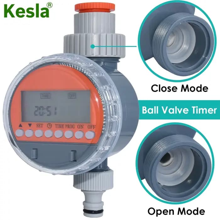 KESLA-Micro système d'irrigation goutte-à-goutte 5-50m, kit automatique d'arrosage avec minuterie, g