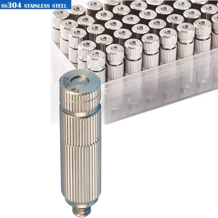 Buse d'atomisation haute pression en acier inoxydable 304 Durable de haute qualité, 3/16 pouces, pul