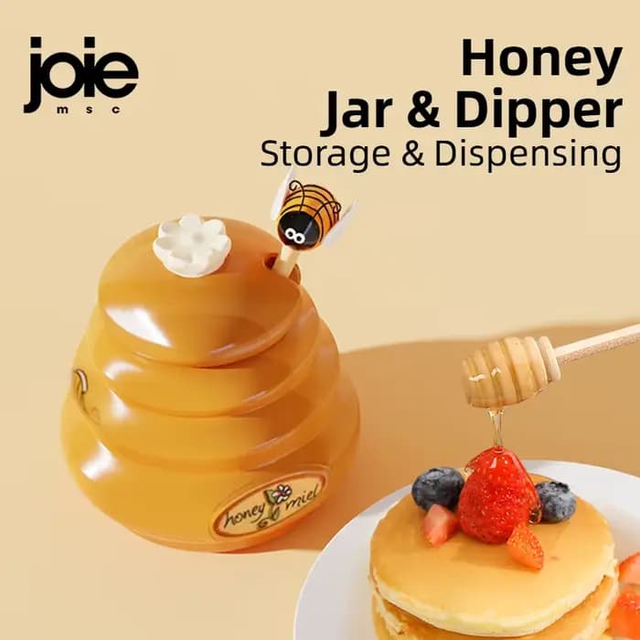 Joie pot de stockage de miel en céramique 150ml et pot