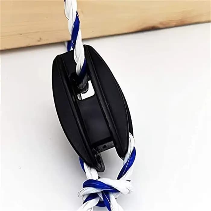 Isolateur de clôture électrique en plastique noir stabilisé UV, clôture de jardin de ferme, extrémit