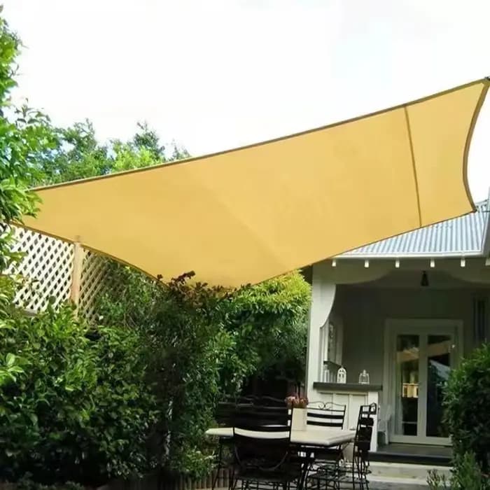 Filet d'ombrage beige, protection UV, abri pour plantes, pare-soleil extérieur, maille, tissu pare-s