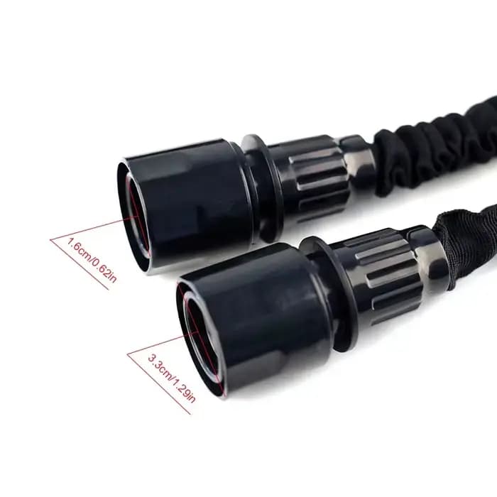 Tuyau d'arrosage extensible haute pression pour lavage de voiture
