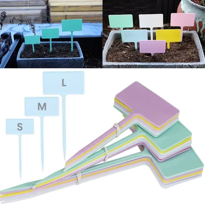 Étiquettes Attro de Plantes en Plastique Étanche Anti-UV, Outils de Décoration de Jardin, Piquets de