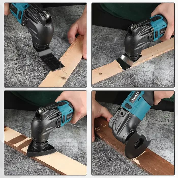 Makita Coupeur 18 V : réglages à 6 vitesses, batterie Li-Ion 18/20 V, longueur 340-326 mm, multi-usa