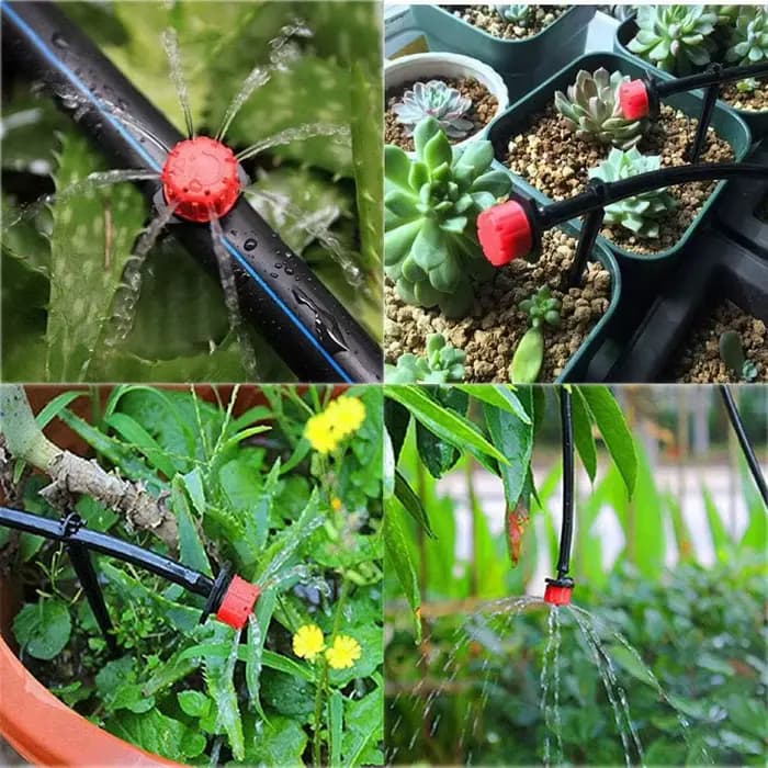 Système d'irrigation goutte à goutte bricolage, arrosage automatique, tuyau d'arrosage, micro kits a