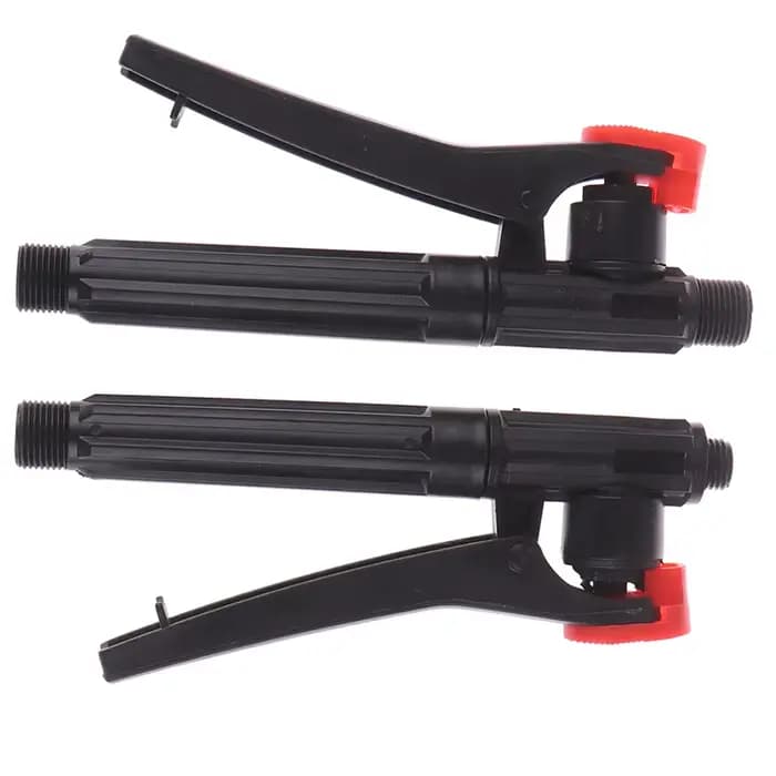Pièces de poignée de pulvérisation de pistolet à gâchette noir + rouge, pour l'élimination des mauva