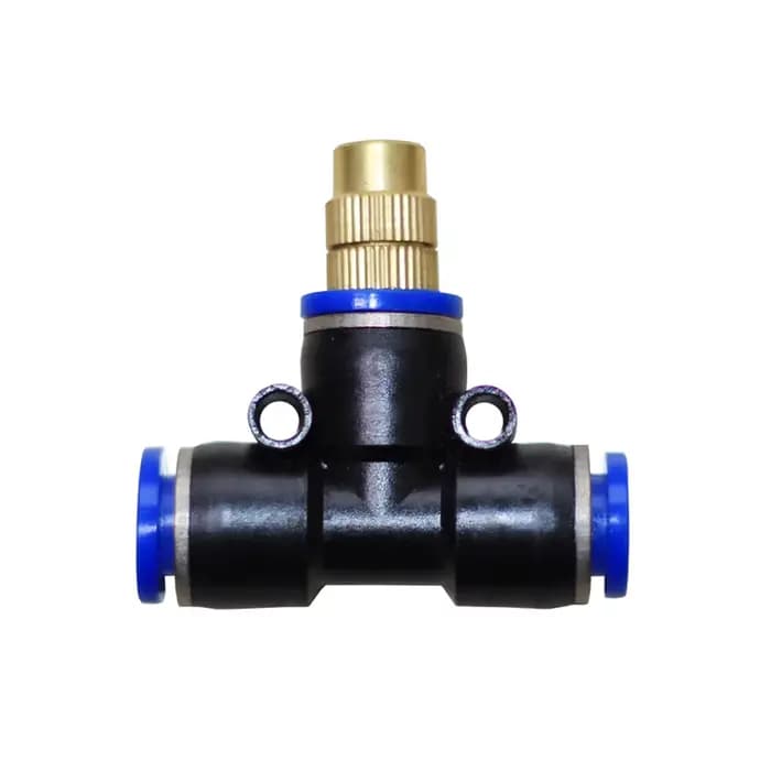 Kits d'atomisation de pulvérisateur en cuivre réglables, buses de 8mm de diamètre extérieur + connec