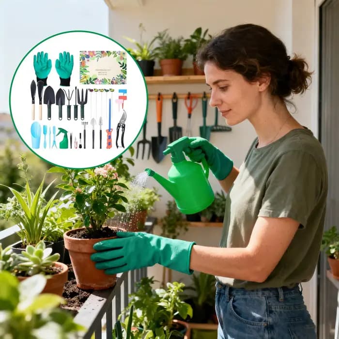 Calendrier de noël, ensemble de jardin de l'avent, pelles, outils de transplantation de plantes, cal