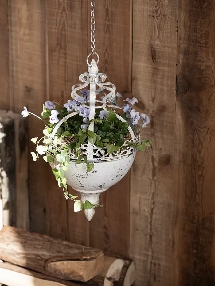 ConfronBasket-Pot de Fleur en Métal pour Plantes Suspendues
