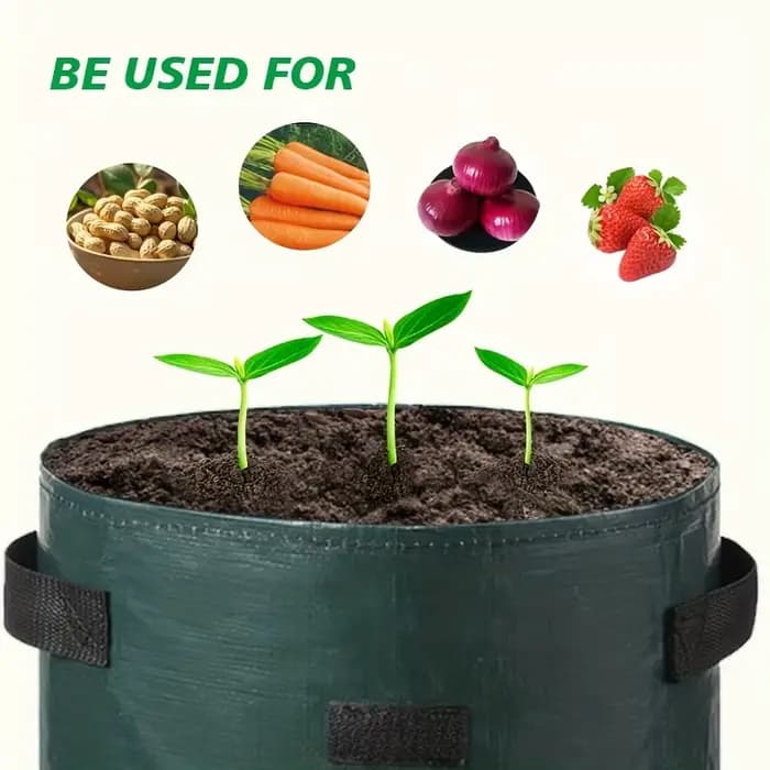 Outil de plantation de pommes de terre et de carottes, 4 pièces, une nouvelle façon de faire pousser des plantes sur votre balcon, sacs de plantation, sacs de semis respirants.