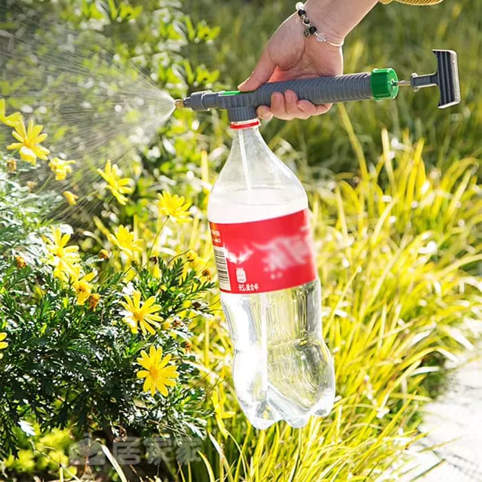 Pulvérisateur de jardin réglable, pulvérisateur de bouteille de boisson, pompe à air haute pression,