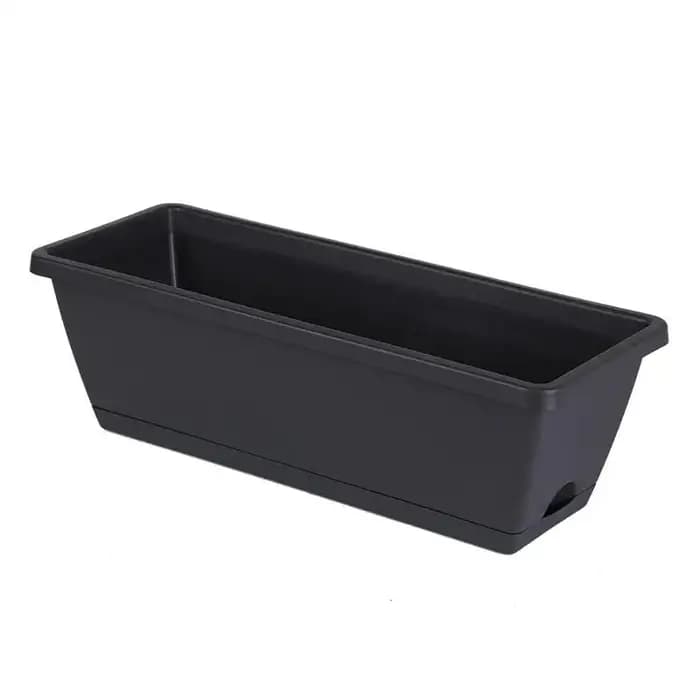 Pot de fleurs auto-absorbant pour culture de légumes d'intérieur avec trou de drainage et corde absorbante