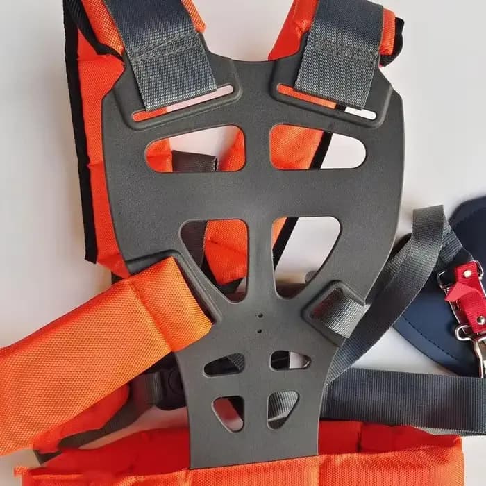 Sangle de harnais de tondeuse à gazon améliorée, sangle réglable pour tondeuse à gazon, Double sangl
