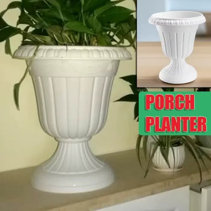 Grand Pot colonne romaine Pot de fleur extérieur