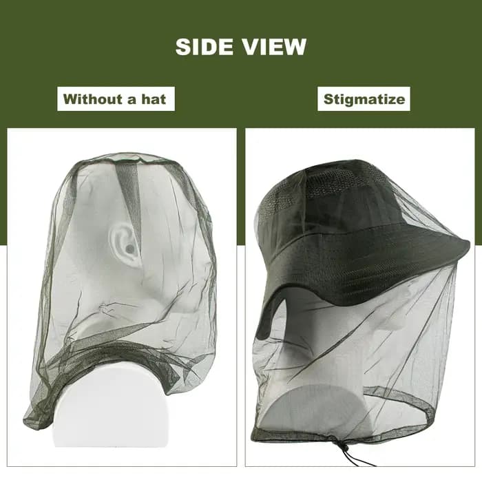 Filet de protection faciale Ultra Large et Long, 1 pièce, maille à trous Extra fins, doux et Durable