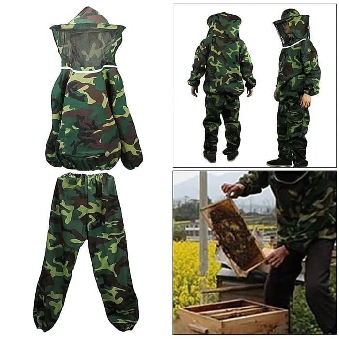 Vêtements de protection unisexe pour l'apiculture, trempés avec un pantalon