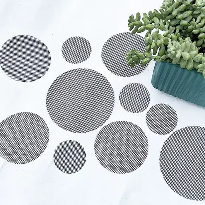 Joint de Pot de fleur en maille, 20 pièces, joint de sol étanche, Pot de fleur en céramique, joint r