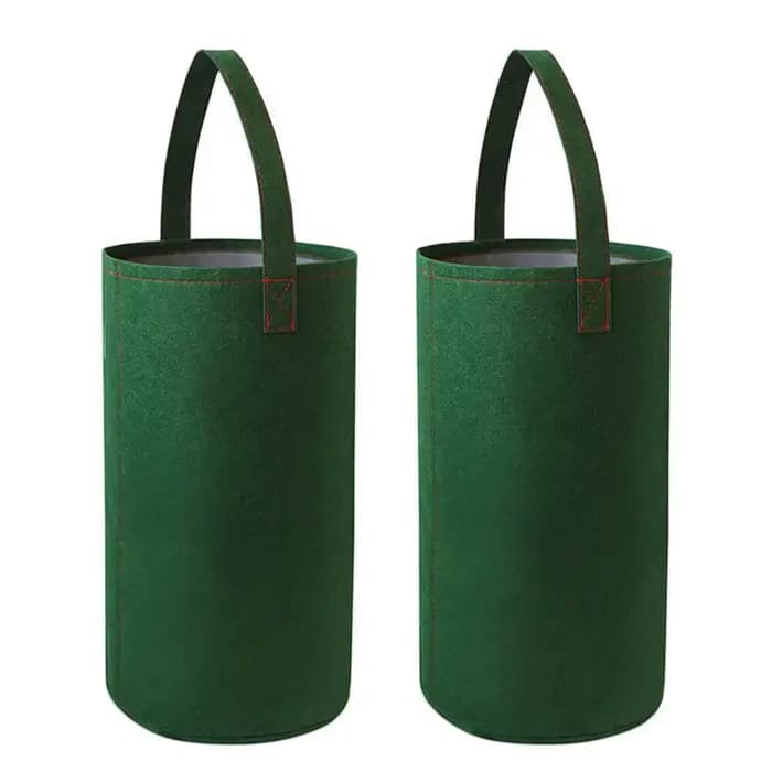 Sac de culture de tomate en feutre multifonctionnel, jardinière à l'envers, sacs de culture de plant