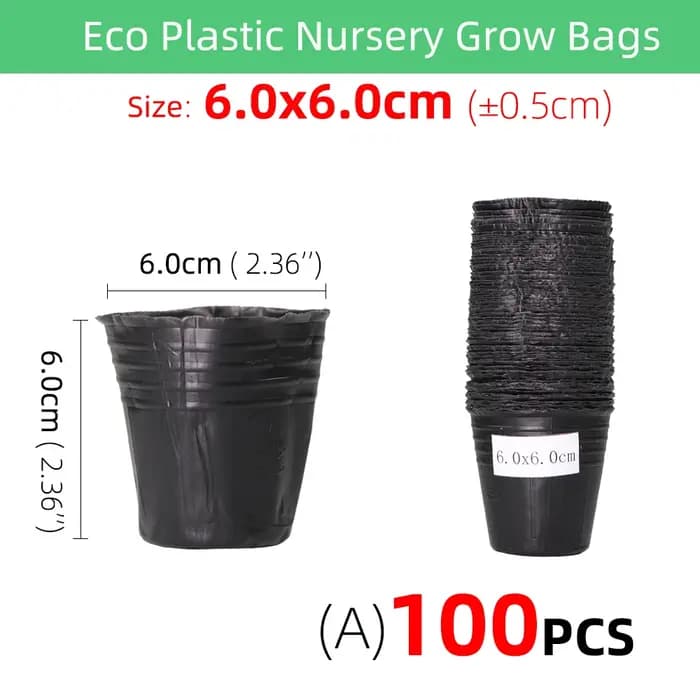 Pot de fleur jetable en plastique