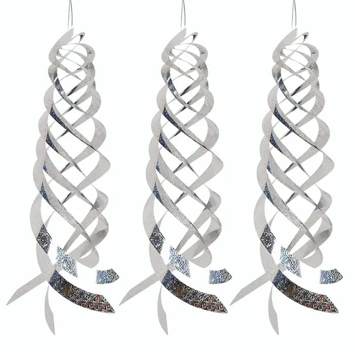 Répulsif à Oiseaux Rotatif en Spirale pour Décoration de Jardin