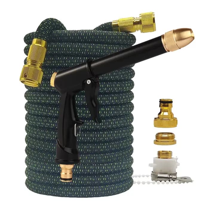 Tuyau d'arrosage haute pression extensible, Flexible et magique, 2.5 à 30 mètres, pour le jardin, l'