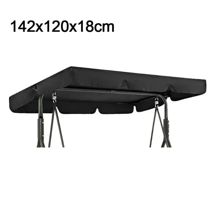 Auvent de chaise pivotante d'extérieur