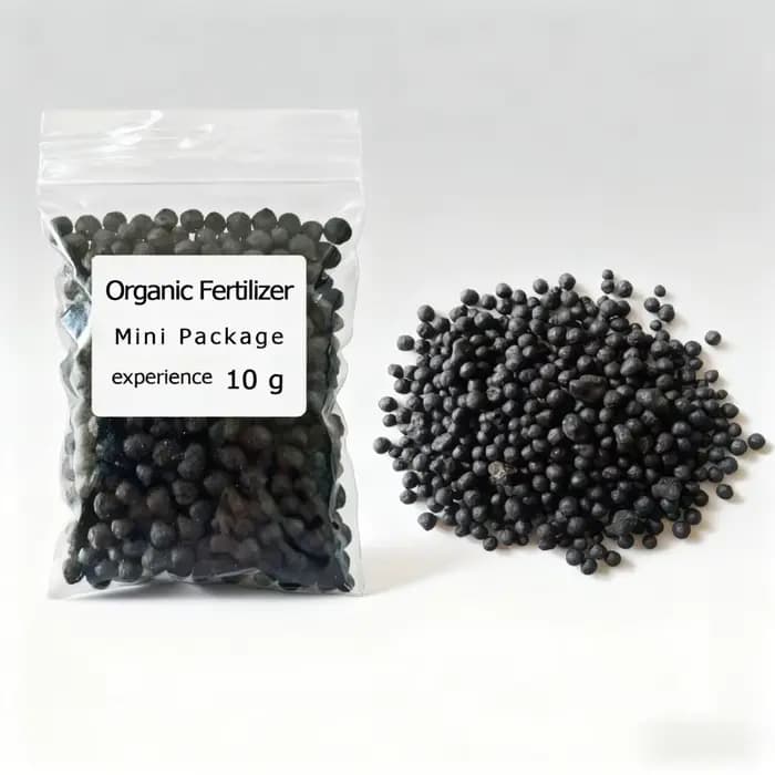 Engrais organique en mini-paquet de 10 g