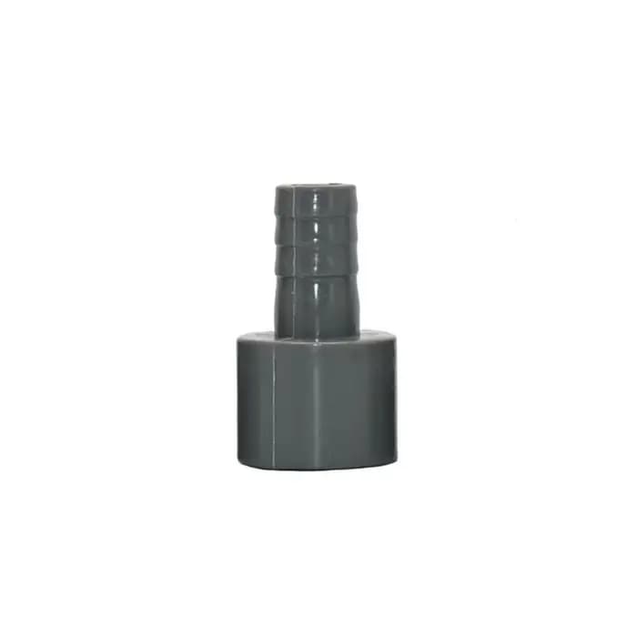 Connecteur de tuyau d'arrosage en PVC, ID 20mm, filetage 1/2 à 8mm, 10mm, 12mm, 16mm, raccord de cou