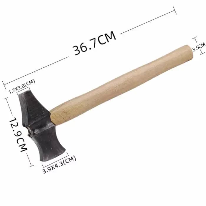 Accessoires pour outils forgés à la main avec poignées en bois pour usage domestique