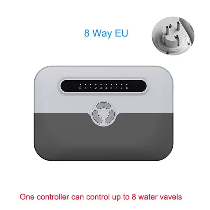 Minuterie d'arrosage de jardin intelligente, contrôleur d'irrigation WiFi, électrovanne d'eau d'irri