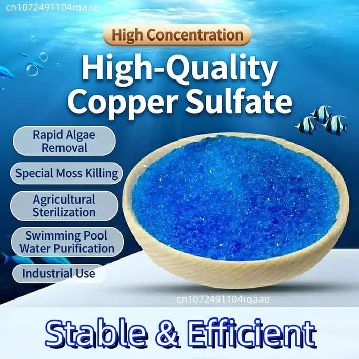 Sulfate de cuivre pentahydraté à 99% de pureté