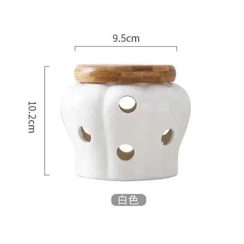 Pots de Aliments en céramique évidée