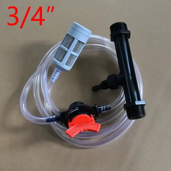 1/2 "3/4" filetage mâle Irrigation Venturi Tube Agriculture Venturi engrais injecteur Fertilisation