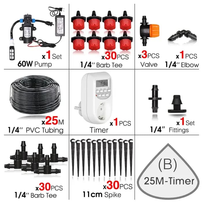 Pompe auto-amorçante 60W