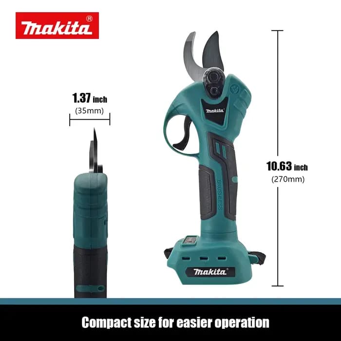 Outils Makita 18v, batterie professionnelle, ciseaux électriques sans fil, sécateurs, coupe-herbe, perceuses sans fil, sécateur de jardin