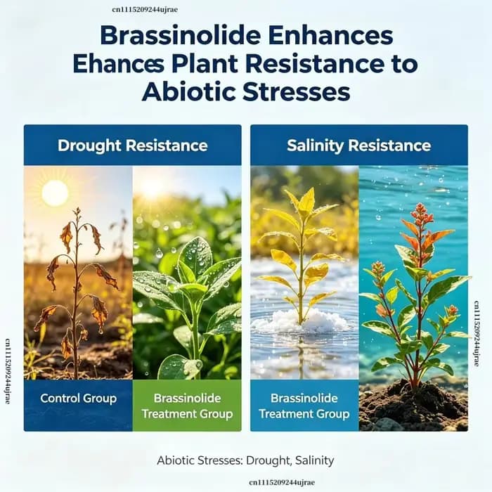 Brassinolide Régulateur de croissance des plantes Engrais organique foliaire