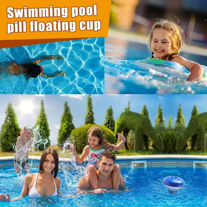 Flotteur chimique pour piscine flottante, comprimés de chlore et de brome, distributeur flottant, applicateur, fournitures pour Spa et jacuzzi