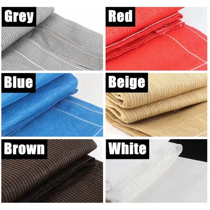 Filet de pare-soleil ondulé télescopique épais de couleur blanche, pour maison, jardin, cour, pavill