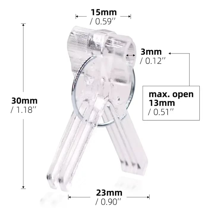 20-100 pièces 15x30 MM greffage Clips Tomoto aubergine légumes greffé pince jardin plantes semis out