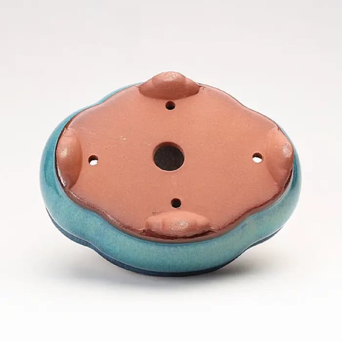 Pots à fleurs en céramique avec trou de drainage