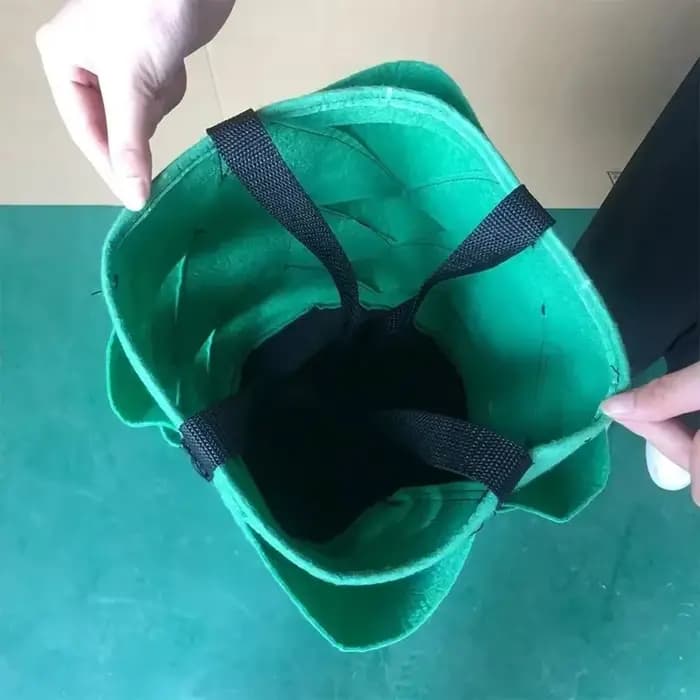 Sac de plantation de fraises en plastique, sac suspendu pour culture de plantes, fournitures de jard